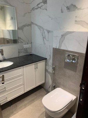 Kitchen in 3 BHK Builder Floor at Shivalik Colony – for Sale