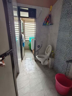 Bathroom in 2.5 BHK Apartment at Natu 9 Riviera Hills, Kalwa – for Sale