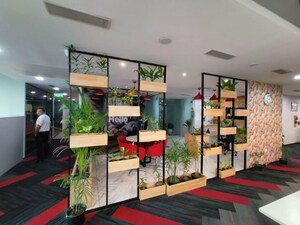 Kitchen in  Office Space at Kharadi – for Rent