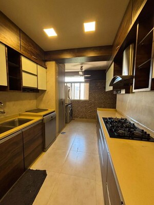 Kitchen in 3 BHK Apartment at Hiranandani Gardens Octavius, Powai – for Rent