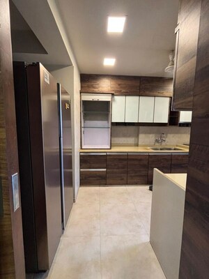 Kitchen in 3 BHK Apartment at Hiranandani Gardens Octavius, Powai – for Rent