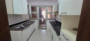 Kitchen in 3 BHK Apartment at DB Orchid Woods, Goregaon East – for Rent