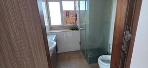 Bathroom in 3 BHK Apartment at DB Orchid Woods, Goregaon East – for Rent