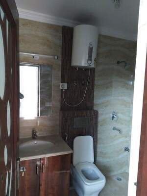 Bathroom in 4 BHK Apartment at Sector 12 – for Rent