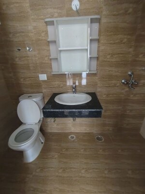 Bathroom in 3.5 BHK Apartment at Amrapali Crystal Homes, Sector 76 – for Rent