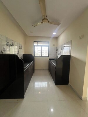 Kitchen/pantry in 1 BHK Apartment at Chaitanya Om Rajlaxmi CHS, Kalwa – for Sale