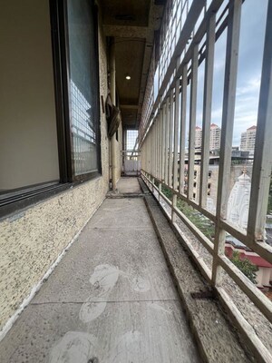 Balcony in 1 BHK Apartment at Chaitanya Om Rajlaxmi CHS, Kalwa – for Sale