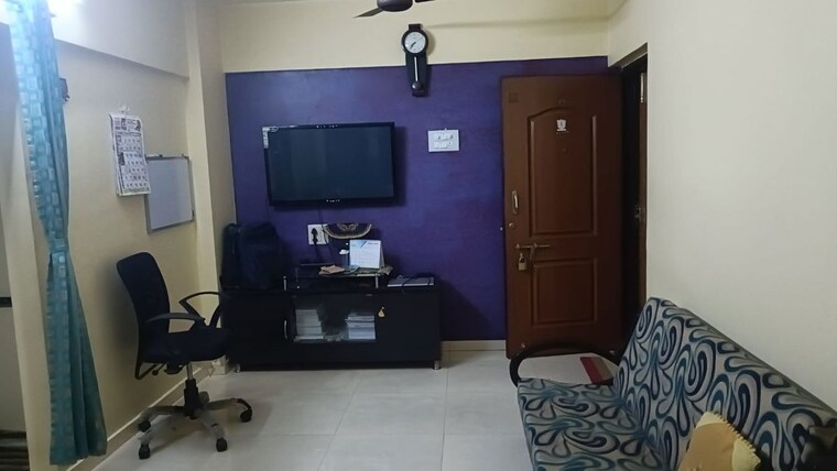 Living Room, bhumiraj-woods 1 Bedroom 620 Sq.Ft. Apartment In Kharghar Navi Mumbai 10304584
