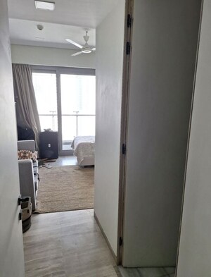 Building Lobby in 4 BHK Apartment at Lodha The World Towers World One Tier 2, Worli – for Rent