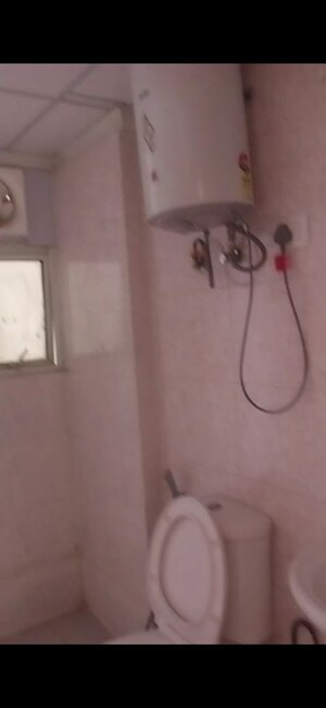 Bathroom in 3 BHK Apartment at Panchsheel Greens II, Sector 16 Greater Noida – for Rent