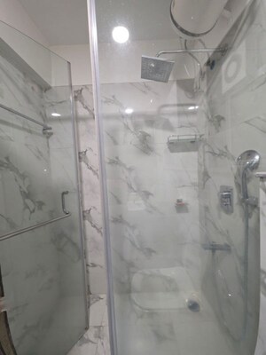 Bathroom in 2 BHK Apartment at Raheja Ridgewood, Goregaon East – for Rent