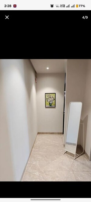 Building Lobby in 2 BHK Apartment at Romell Aether, Goregaon East – for Rent