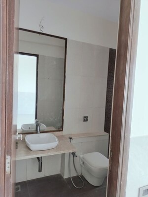 Bathroom in 3 BHK Apartment at Omkar Alta Monte, Malad East – for Rent