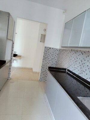 Balcony in 3 BHK Apartment at Omkar Alta Monte, Malad East – for Rent