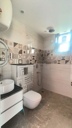 Bathroom in 3 BHK Apartment at Sector 18a Dwarka – for Sale