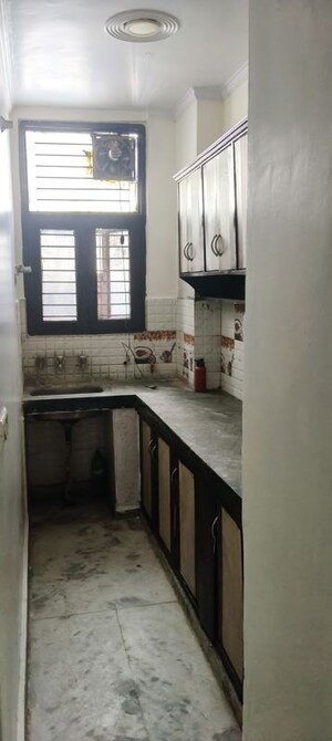 Kitchen in 2 BHK Builder Floor at Govindpuram – for Rent