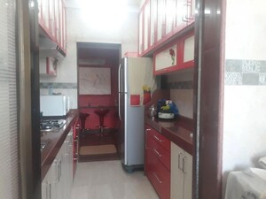 Kitchen in 2 BHK Apartment at DB Realty Orchid Tower, Agripada – for Rent