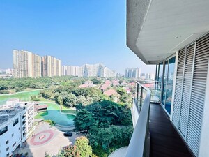 Balcony in 3 BHK Apartment at Amanora Future Towers, Hadapsar – for Rent