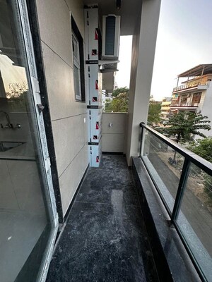 Balcony in Studio Builder Floor at Sector 51 – for Rent