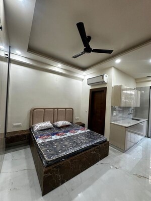 Bedroom in Studio Builder Floor at Sector 51 – for Rent
