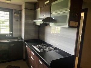 Kitchen in 3 BHK Apartment at Raheja Sherwood, Goregaon East – for Rent