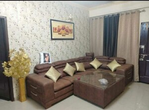 Living Room in 1 BHK Apartment at Mahanagar – for Rent