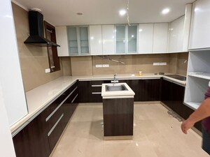 Kitchen in 3 BHK Builder Floor at Palam Vihar – for Rent