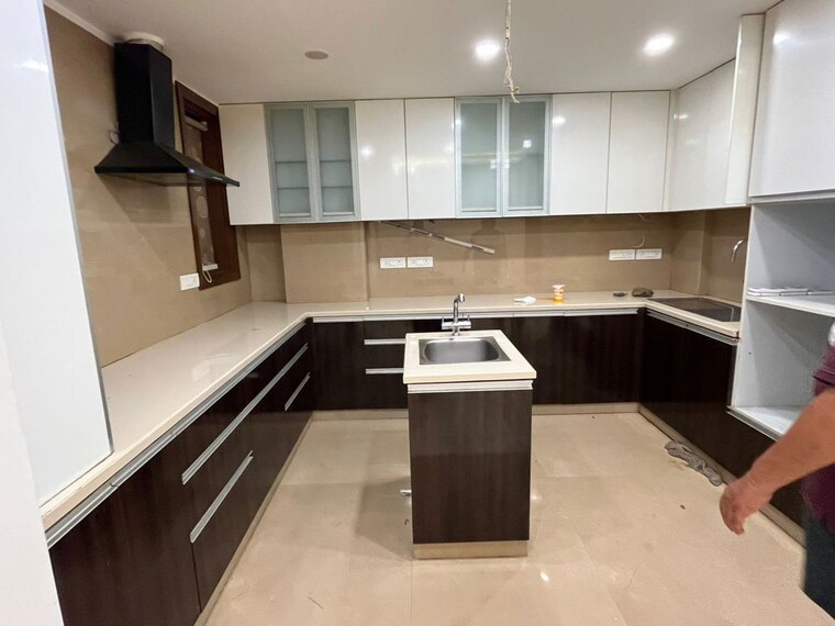 Kitchen, palam vihar 3 Bedroom 2000 Sq.Ft. Builder Floor In Palam Vihar Gurgaon 10305954