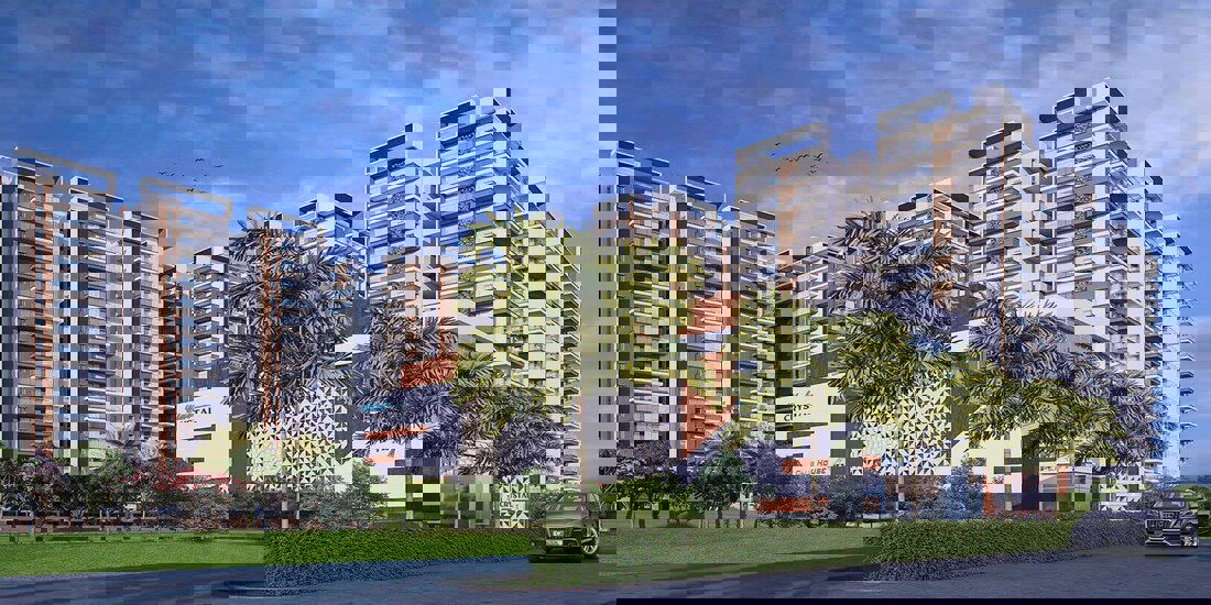 2 BHK + Pooja Room 1320 Sq.Ft. Apartment in Bhanodaya Crystal