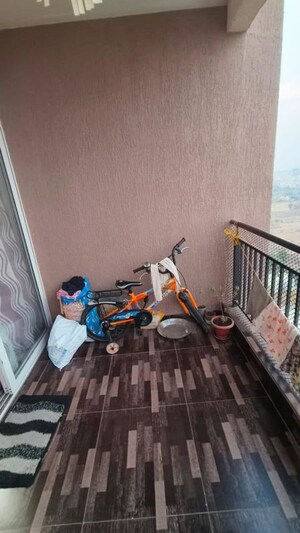 Balcony in 2 BHK Apartment at Kolte Patil Life Republic 16th Avenue Arezo, Hinjewadi – for Rent