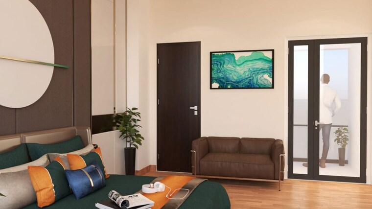 Living Room, alasanatham 3 Bedroom 1200 Sq.Ft. Villa In Alasanatham Hosur 10268589