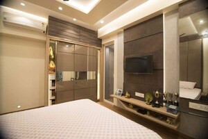 Kitchen in 4 BHK Apartment at Kalpataru Magnus, Bandra East – for Rent