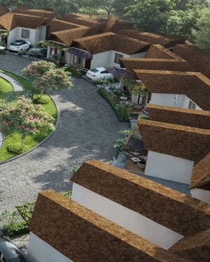 2 BHK Villa – Exterior View View at Barsana - for Sale