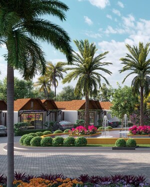 2 BHK Villa – Exterior View View at Barsana - for Sale