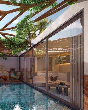 3 BHK Villa – Exterior View View at Barsana - for Sale