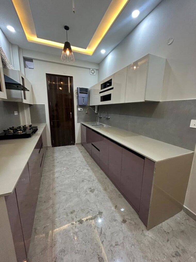 Kitchen, ambala highway 3 Bedroom 1677 Sq.Ft. Builder Floor In Ambala Highway Zirakpur 10306102