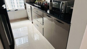 Balcony in 2 BHK Apartment at Kalpataru Immensa, Kolshet Road – for Rent