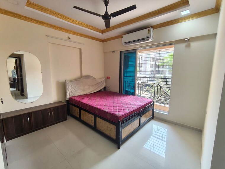 Bedroom, cosmos-habitat 2 Bedroom 1000 Sq.Ft. Apartment In Majiwada Thane 10306661