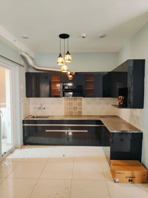 Kitchen in 3 BHK Apartment at Gaur City-2, Gaur City 2 – for Rent