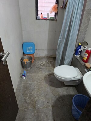 Bathroom in 3 BHK Apartment at Pebbles I, Bavdhan – for Rent