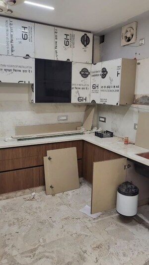 Kitchen in 4 BHK Builder Floor at Greater Kailash – for Sale