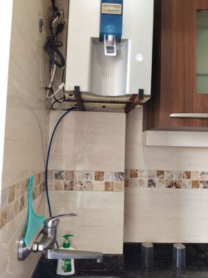 Bathroom in 2 BHK Apartment at Interface Building, Malad West – for Rent