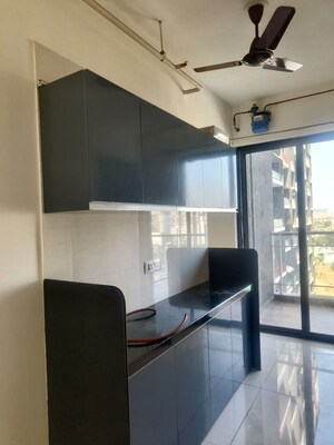Kitchen in 2 BHK Apartment at Paranjape Broadway, Wakad – for Rent