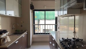 Kitchen in 2 BHK Apartment at Godrej Platinum Mumbai, Vikhroli East – for Rent