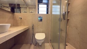 Bathroom in 2 BHK Apartment at Godrej Platinum Mumbai, Vikhroli East – for Rent