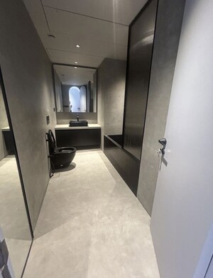 Building Lobby in 3 BHK Apartment at Lodha The World Towers World One Tier 2, Worli – for Rent