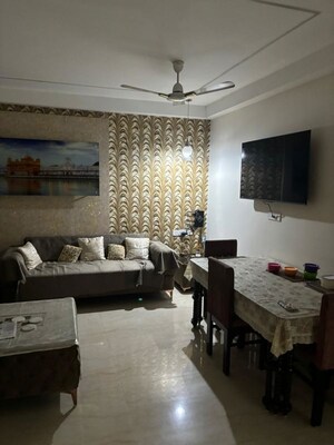 Living Room in 2 BHK Builder Floor at Hbh Colony – for Rent