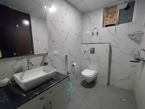 Bathroom in 3 BHK Builder Floor at Hbh Colony – for Rent