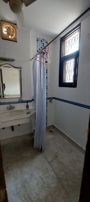 Bathroom in 3 BHK Builder Floor at Sarvodaya Enclave – for Rent