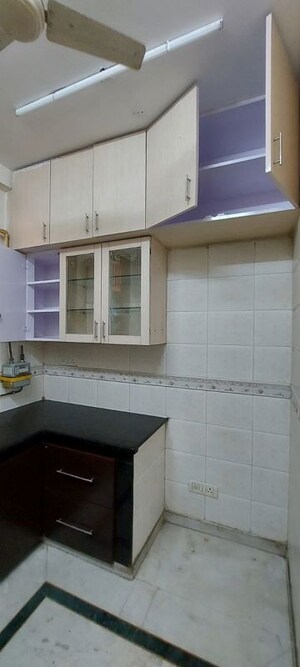 Kitchen in 3 BHK Builder Floor at Sarvodaya Enclave – for Rent